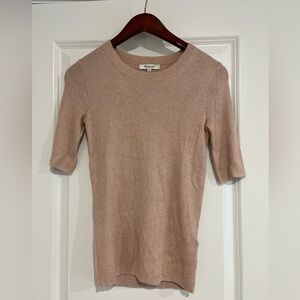 Madewell Blush Knit Top